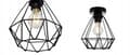 Miniatyrbild 5 av 7: LOFT TAKSLAMPA DIAMOND EDISON WIRE LED
