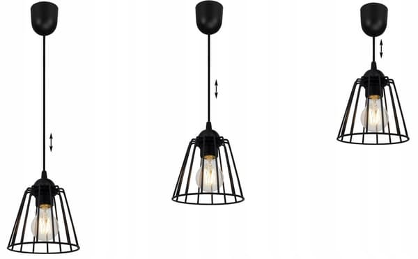 LOFT RIIPPUVA LAMPPU LANKA EDISON RETRO LED