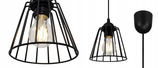 LOFT RIIPPUVA LAMPPU LANKA EDISON RETRO LED
