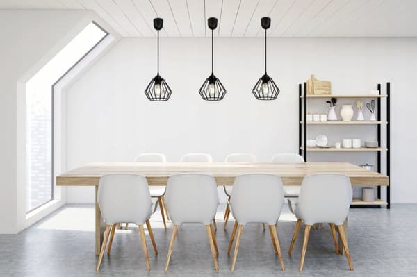 LOFT HÆNGELAMPE DIAMOND EDISON RETRO LED