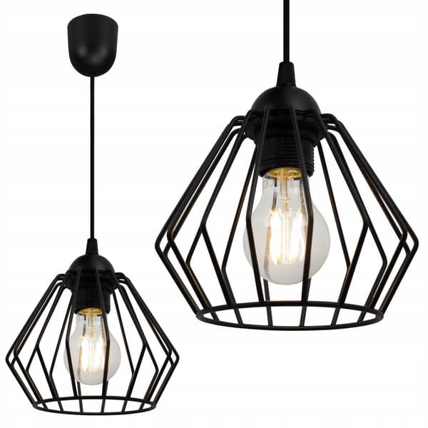 LOFT HÆNGELAMPE DIAMOND EDISON RETRO LED