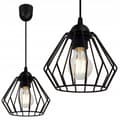 Miniatyrbillede 1 af 10: LOFT HÆNGELAMPE DIAMOND EDISON RETRO LED