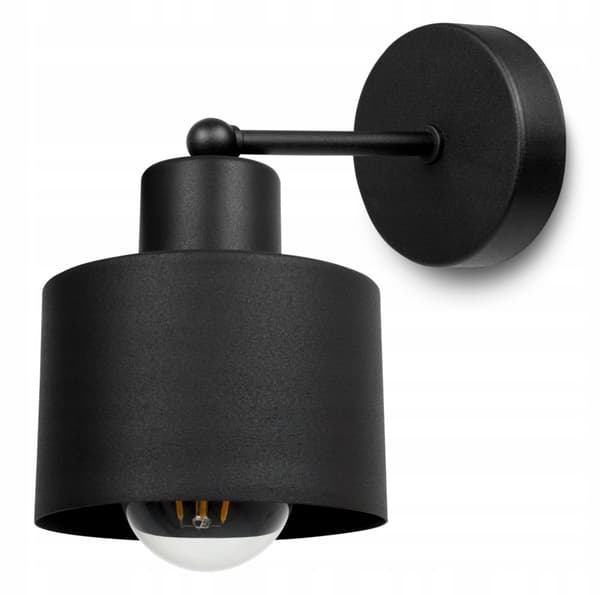 UNIK LAMPA VÄGGLAMPA ELEGANT METALLSKÄRM