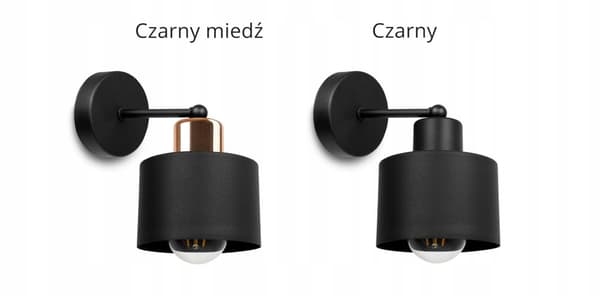UNIK LAMPA VÄGGLAMPA ELEGANT METALLSKÄRM