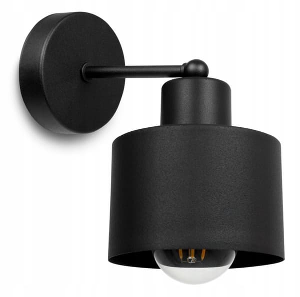 UNIK LAMPA VÄGGLAMPA ELEGANT METALLSKÄRM