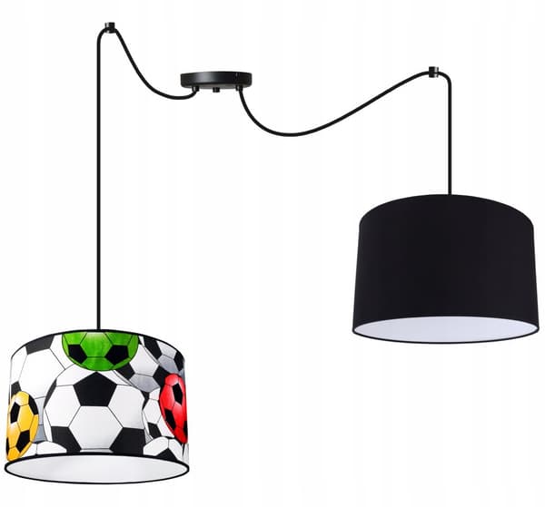 HÄNGLAMPA SPIDER LAMPSKÄRM BARN LED KULAR MIX