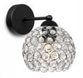 Miniatyrbild 1 av 9: MODERN LAMPA KNKIET ELEGANTA KRISTALLER KROM
