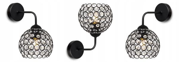 MODERN LAMPA KNKIET ELEGANTA LED-KRISTALLER