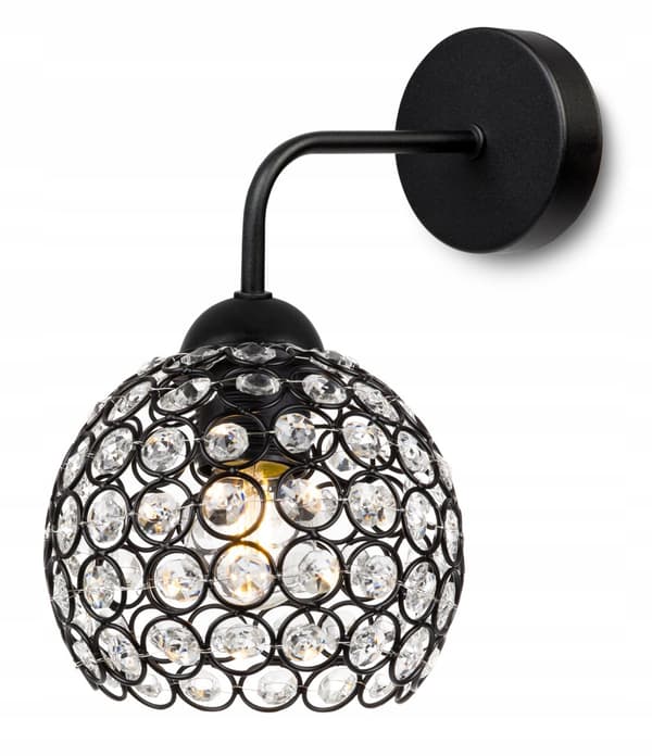 MODERN LAMPA KNKIET ELEGANTA LED-KRISTALLER