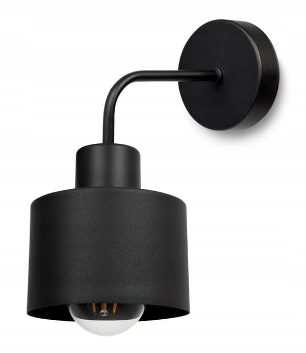 UNIK LAMPA VÄGGLAMPA ELEGANT METALLSKÄRM