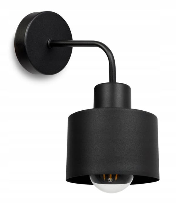 UNIK LAMPA VÄGGLAMPA ELEGANT METALLSKÄRM