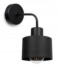 Miniatyrbild 1 av 10: UNIK LAMPA VÄGGLAMPA ELEGANT METALLSKÄRM
