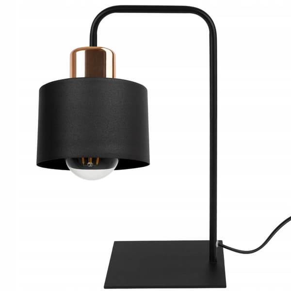 ELEGANT NATTBORDSLAMPA I METALL