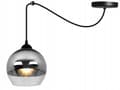 Miniatyrbillede 6 af 9: ELEGANT HÆNGELAMPE SPIDER BALL KROM LED