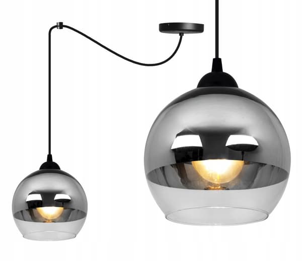 ELEGANT HÆNGELAMPE SPIDER BALL KROM LED