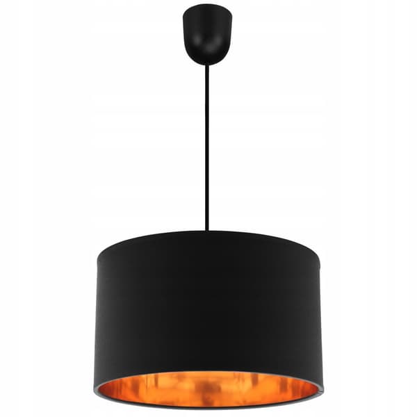 HÆNGE LOFTSLAMPE LYSKELYSE GULD CENTER LED