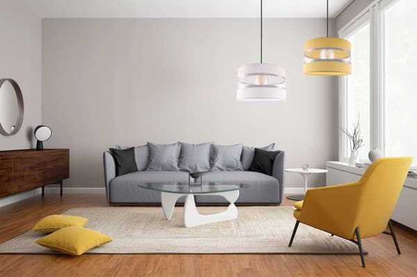HÄNGANDE TAKSLAMPA LJUSKANT LAMPSKÄRM BARN
