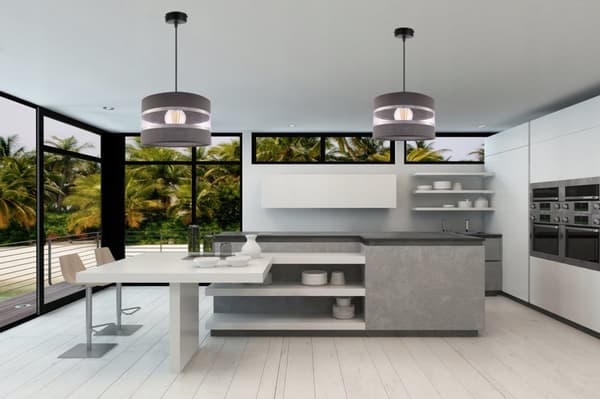 HÄNGANDE TAKSLAMPA LJUSKANT LAMPSKÄRM BARN