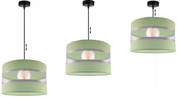 HÄNGANDE TAKSLAMPA LJUSKANT LAMPSKÄRM BARN