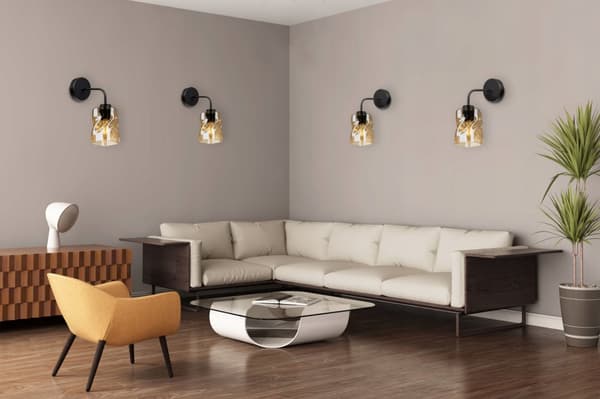 MODERNE LAMPE VÆGLAMPE UDVALG GLAS LAMPE LED