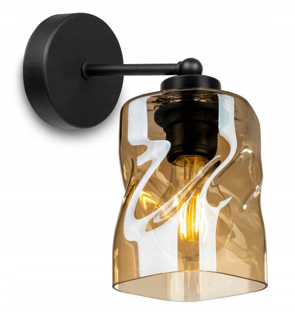 MODERN LAMPA VÄGGLAMPA VAL GLAS LAMPA LED