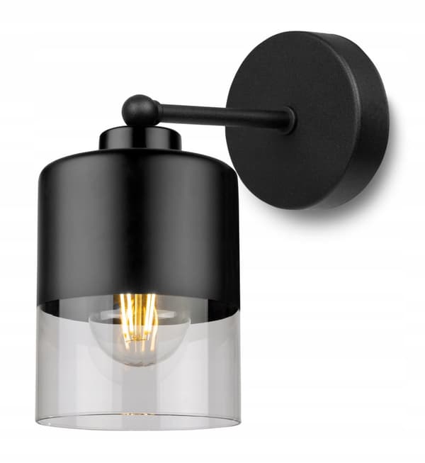 MODERN LAMPA KNKIET ELEGANT GLASSKÄRM