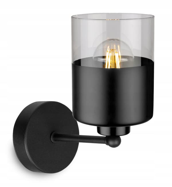 MODERN LAMPA KNKIET ELEGANT GLASSKÄRM