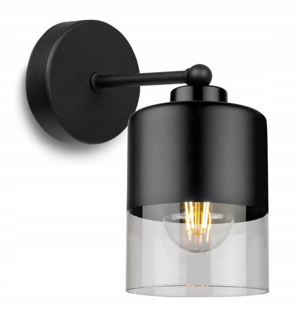 MODERN LAMPA KNKIET ELEGANT GLASSKÄRM