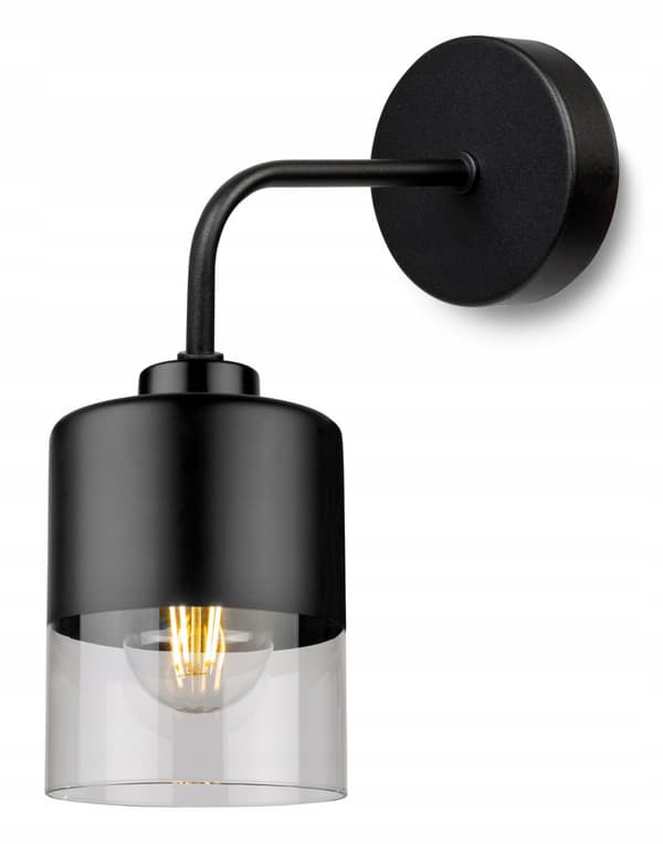 MODERN LAMPA KNKIET ELEGANT GLASSKÄRM