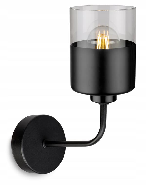 MODERN LAMPA KNKIET ELEGANT GLASSKÄRM