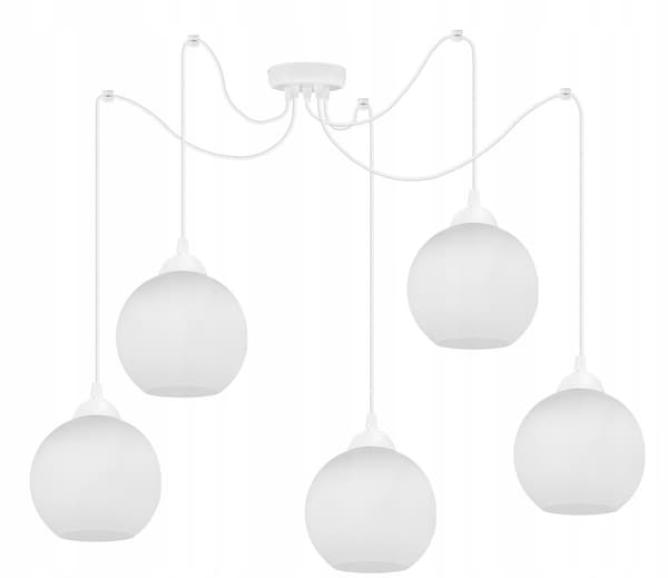 KLASSISK SPIDER HÄNGANDE LAMPA GLASSKÄRM