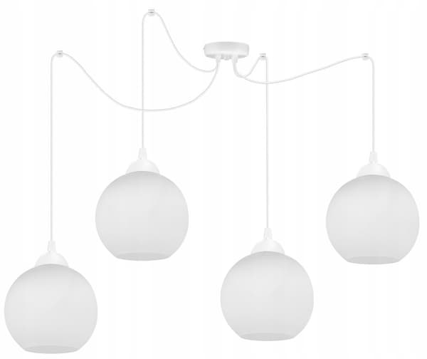 KLASSISK SPIDER HÄNGANDE LAMPA GLASSKÄRM