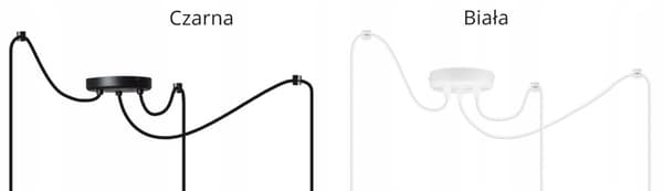 KLASSISK SPIDER HÄNGANDE LAMPA GLASSKÄRM