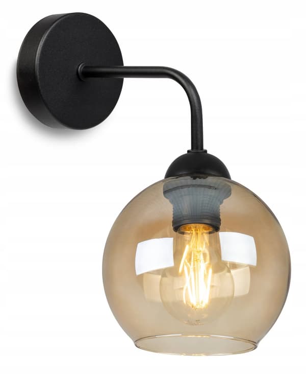 MODERN LAMPA KNKIET ELEGANT GLASSKÄRM