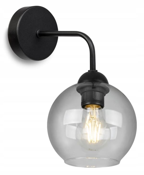 MODERN LAMPA KNKIET ELEGANT GLASSKÄRM