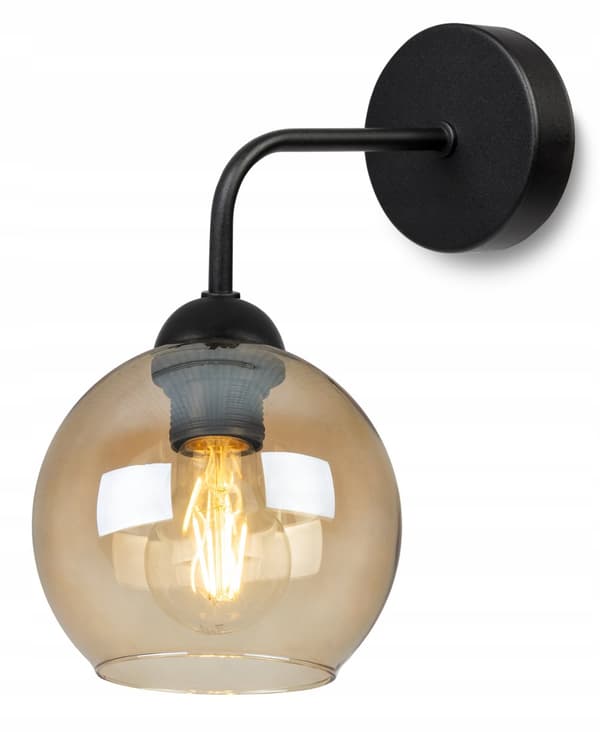 MODERN LAMPA KNKIET ELEGANT GLASSKÄRM