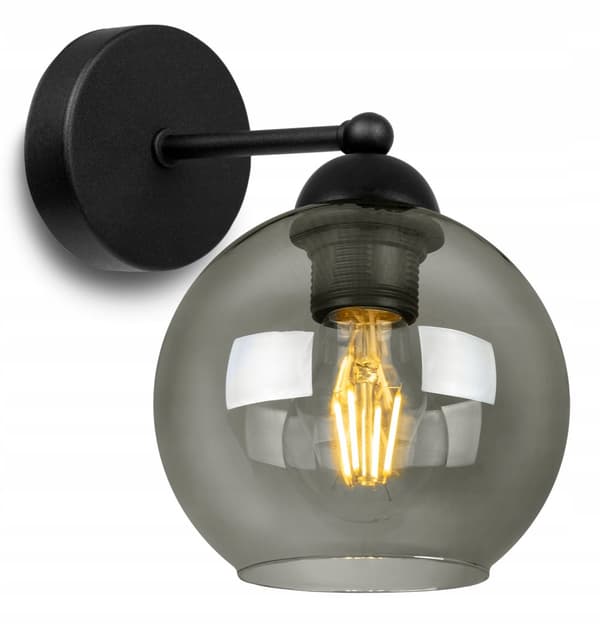 MODERN LAMPA KNKIET ELEGANT GLASSKÄRM