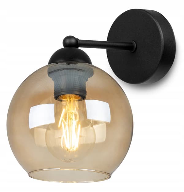 MODERN LAMPA KNKIET ELEGANT GLASSKÄRM
