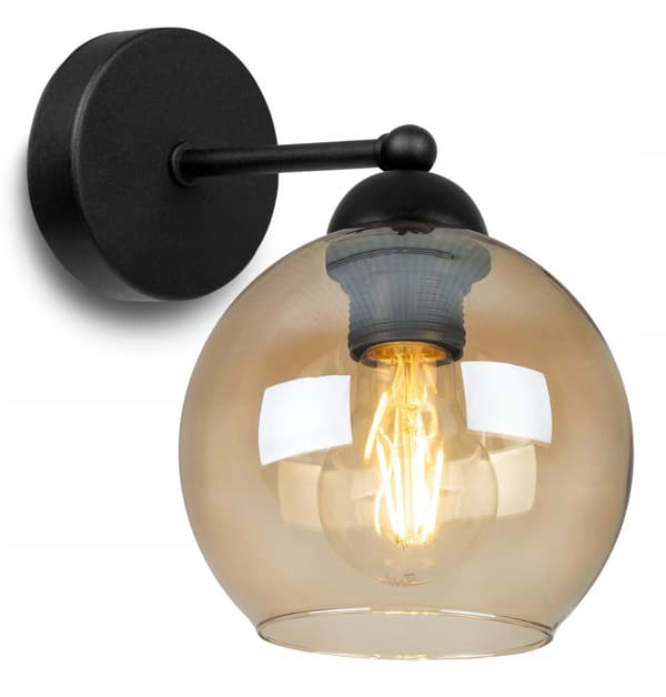 MODERN LAMPA KNKIET ELEGANT GLASSKÄRM