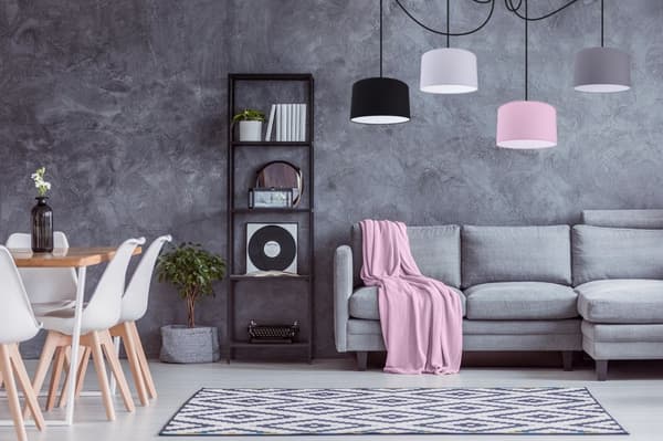 TAK HÄNGLAMPA SPIDER LAMPSKÄRM LED-FÄRGER