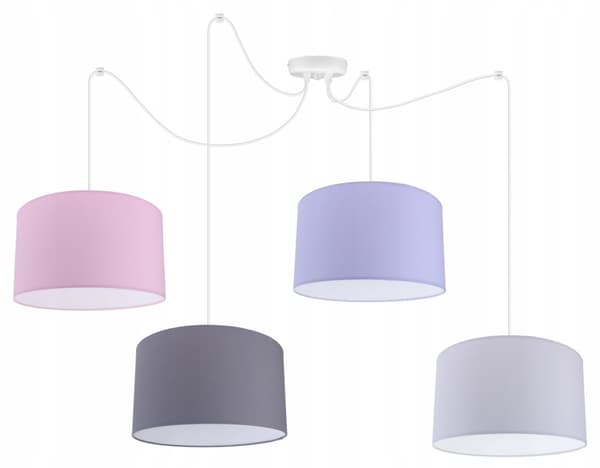TAK HÄNGLAMPA SPIDER LAMPSKÄRM LED-FÄRGER