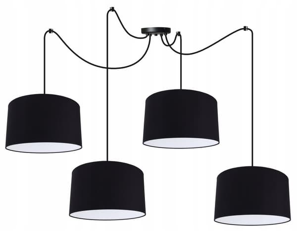TAK HÄNGLAMPA SPIDER LAMPSKÄRM LED-FÄRGER