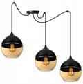 Miniatyrbild 5 av 9: ELEGANT SPIDER HÄNGANDE LAMPA GLASSKÄRM