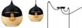 Miniatyrbild 7 av 9: ELEGANT SPIDER HÄNGANDE LAMPA GLASSKÄRM