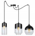 Miniatyrbillede 9 af 10: ELEGANT SPIDDERHÆNGENDE LAMPE GLASSKÆRM