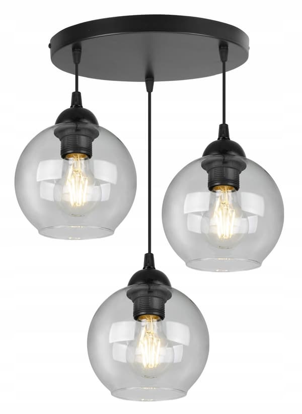 HÆNGELAMPE MODERNE ELEGANT GLASKUGLE