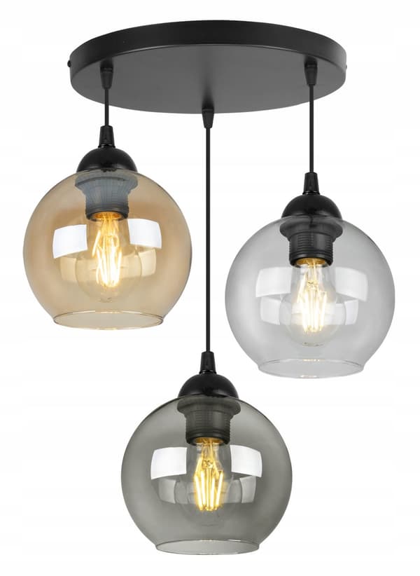 HÆNGELAMPE MODERNE ELEGANT GLASKUGLE