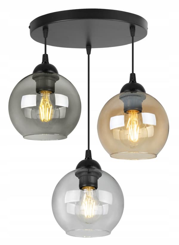 HÆNGELAMPE MODERNE ELEGANT GLASKUGLE