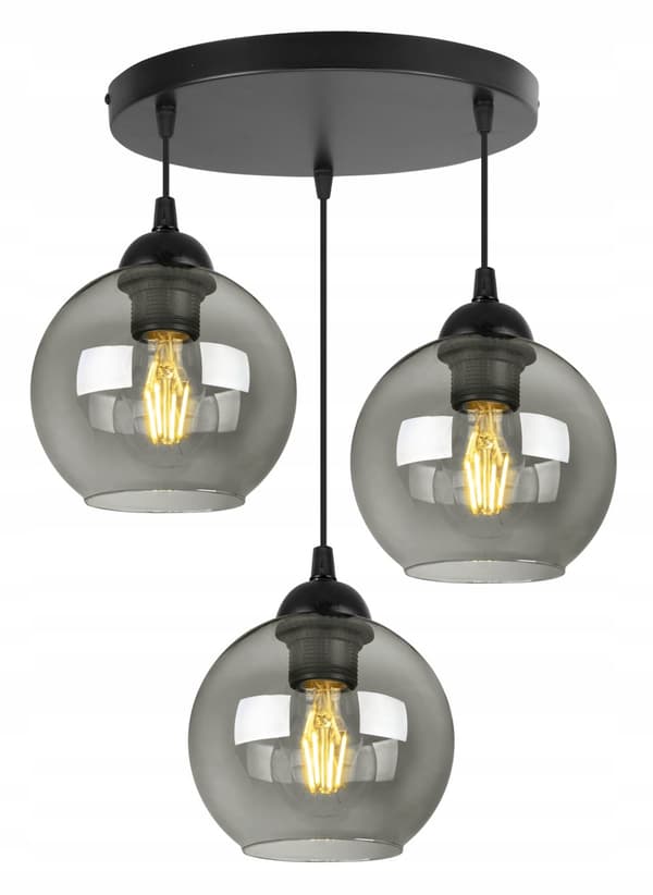 HÆNGELAMPE MODERNE ELEGANT GLASKUGLE