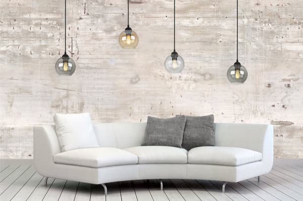 HÆNGELAMPE MODERNE ELEGANT GLASKUGLE